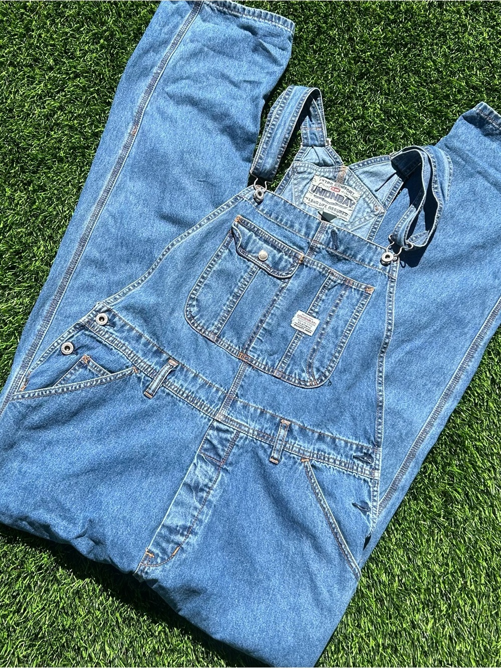 Unionbay Light Blue Denim Overalls